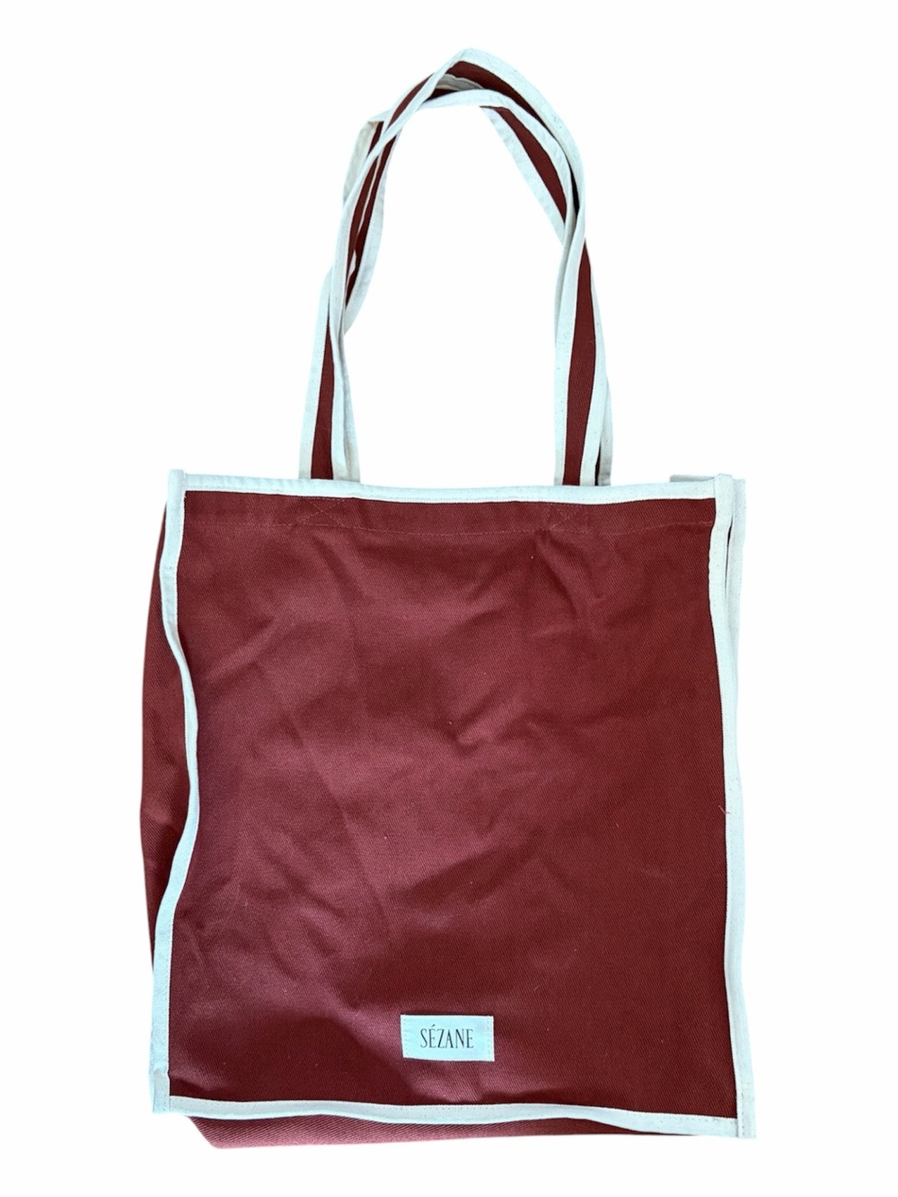 Sezane canvas tote NWOT